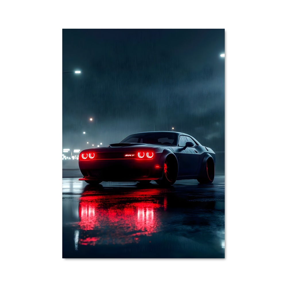 Poster Monstre de pluie